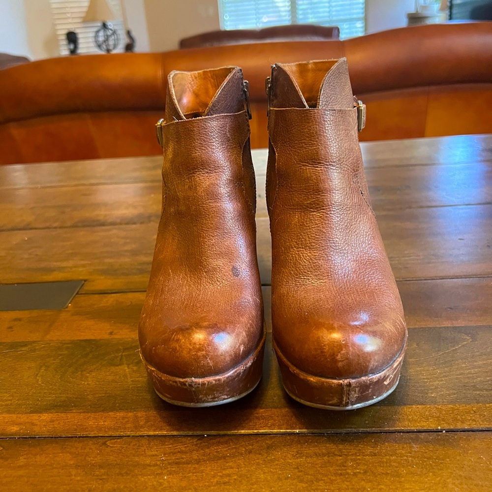 KORK-EASE leather ankle boots